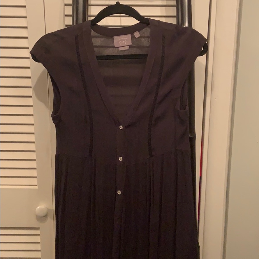 Anthropologie Black Tunic